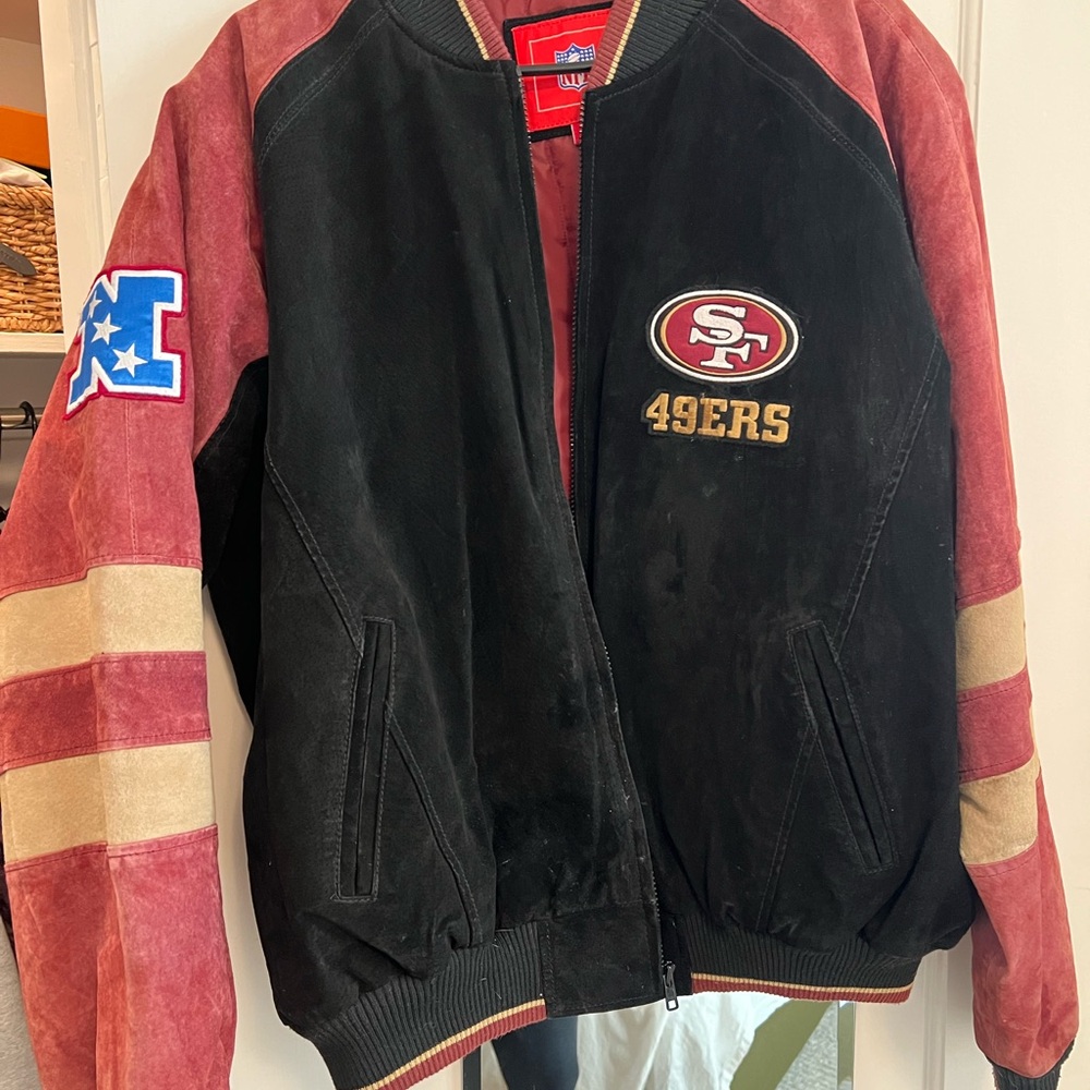 Vintage SF 49Ers NFL oversized jacket - L